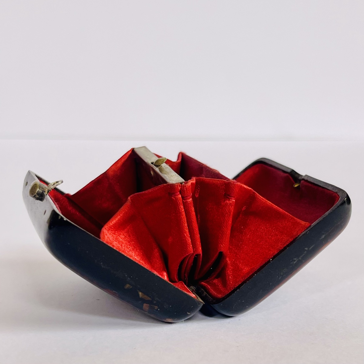 Tortoiseshell And Silver Coin Purse -photo-3